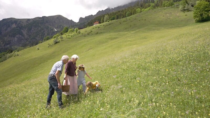 Die Familie Türtscher-Martin bewirtschaftet Maisässe im Großen Walsertal. – Bild: ORF/​Landesstudio Vorarlberg