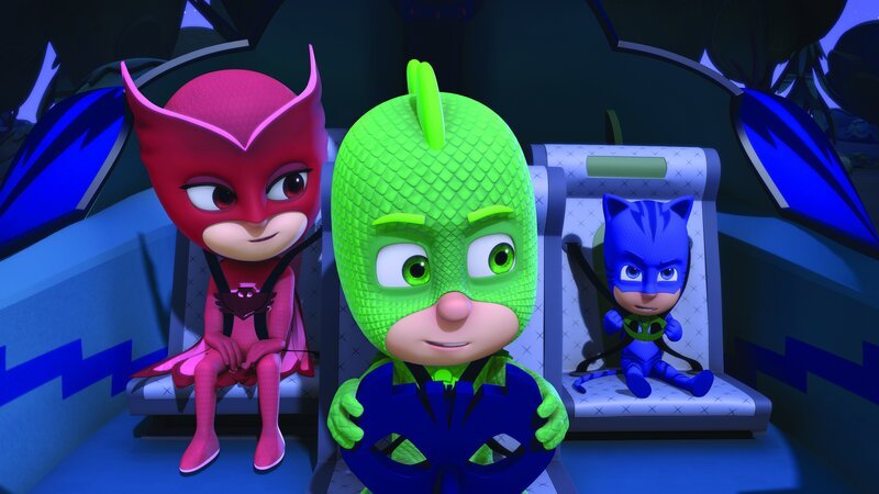 Eulette, Gekko unf Catboy – Bild: Disney Channel