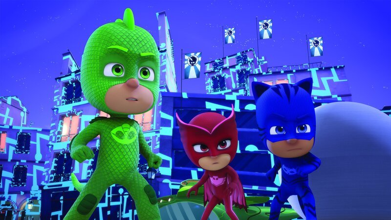 Gecko, Eulette und Catboy – Bild: Disney