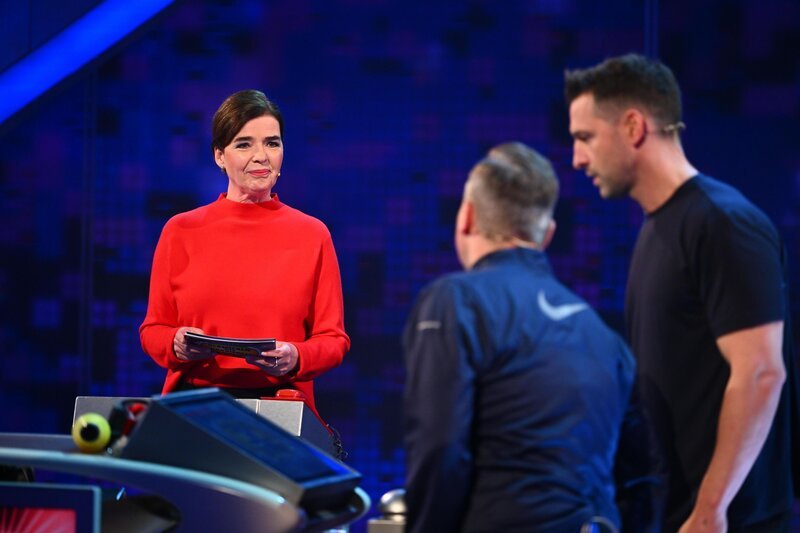 (v.l.n.r.) Susanne Daubner; Tim Raue; Alexander Kumptner – Bild: ProSieben /​ Willi Weber