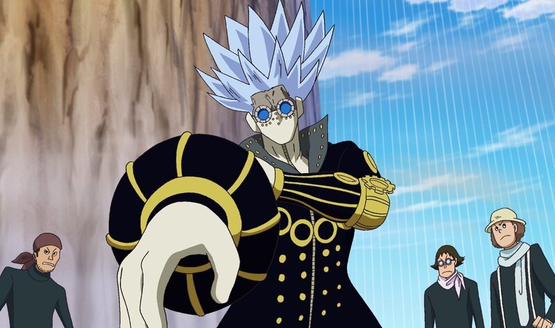 Gladius (Mitte) – Bild: Eiichiro Oda/​Shueisha, Toei Animation