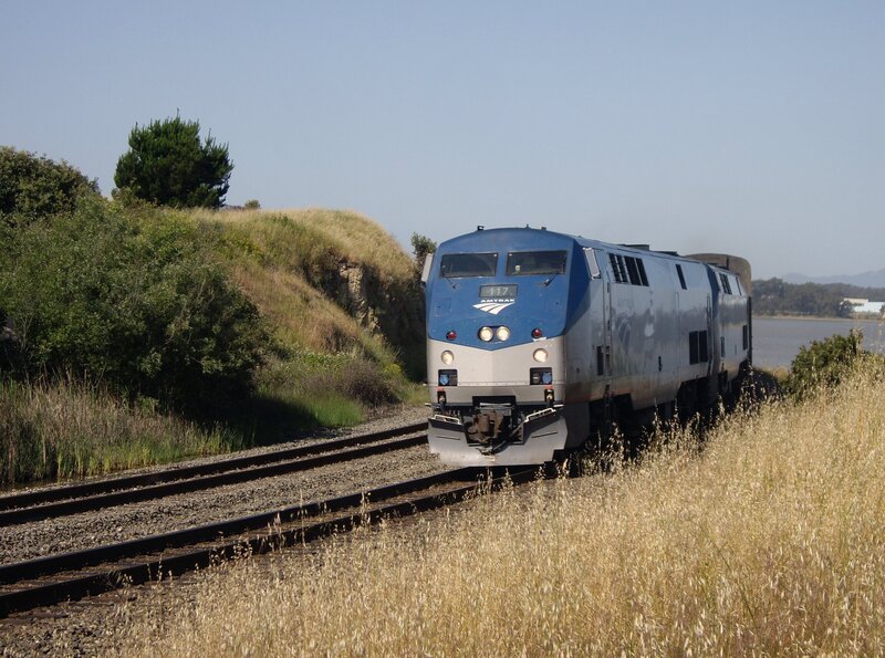 California Zepyr an der San Francisco Bay. – Bild: SWR/​Alexander Schweitzer