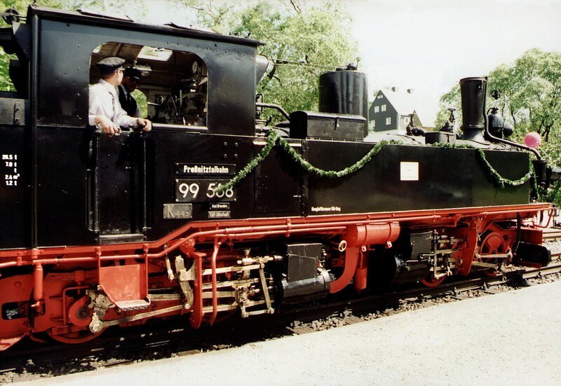 Die IG Preßnitztalbahn im Erzgebirge. – Bild: SWR