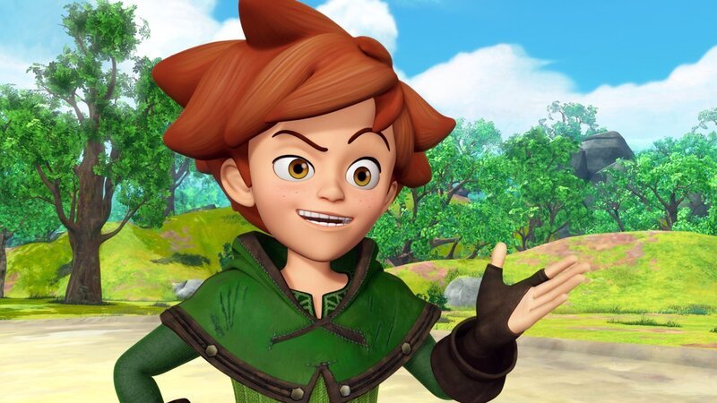 Robin Hood, der mutige Kämpfer für die Gerechtigkeit hat wie immer eine Idee. – Bild: ZDF/​Method Animation/​DQ Entertainment/​Fabrique d’images/​ZDF Enterprises/​De Agostini