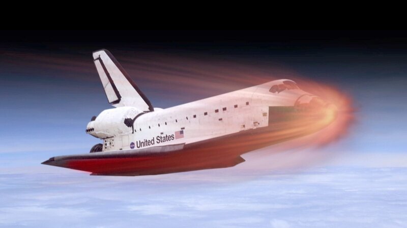 Das amerikanische Space Shuttle Columbia hat seinen Jungfernflug. – Bild: ORF/​ZDF/​CURIOSITY INC