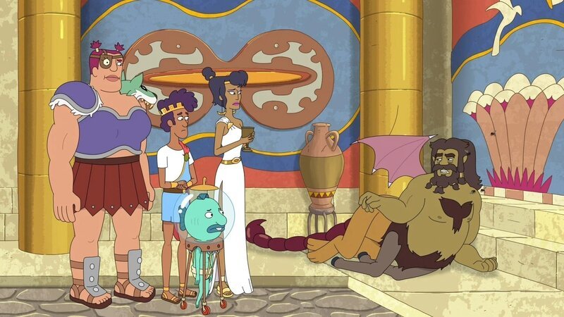 v.li.: Stupendous, Tyrannis, Hippocampus, Deliria, Shlub – Bild: The Movie Database