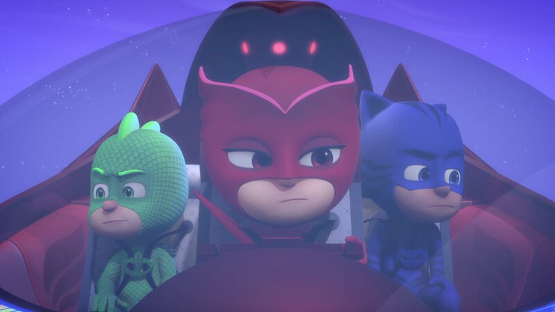 L-R: Gekko, Owlette, Catboy – Bild: The Walt Disney Company Germany