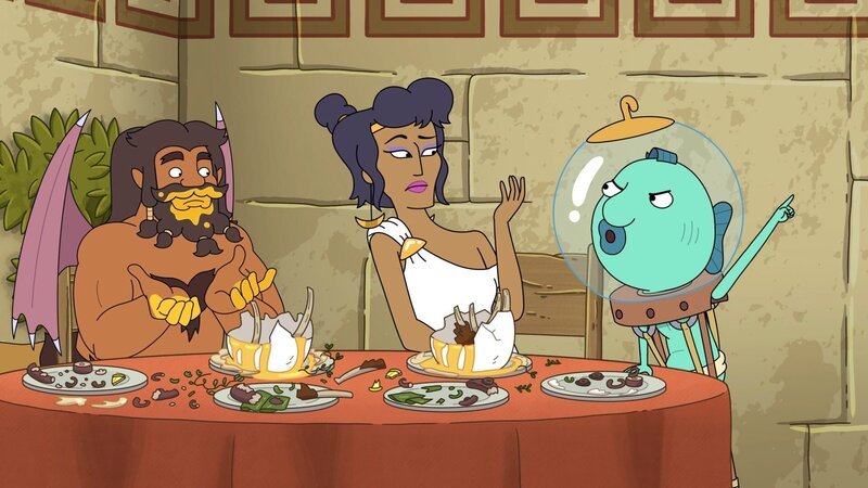 v.li.: Shlub, Deliria, Hippocampus – Bild: Paramount /​ FOX Media Inc.