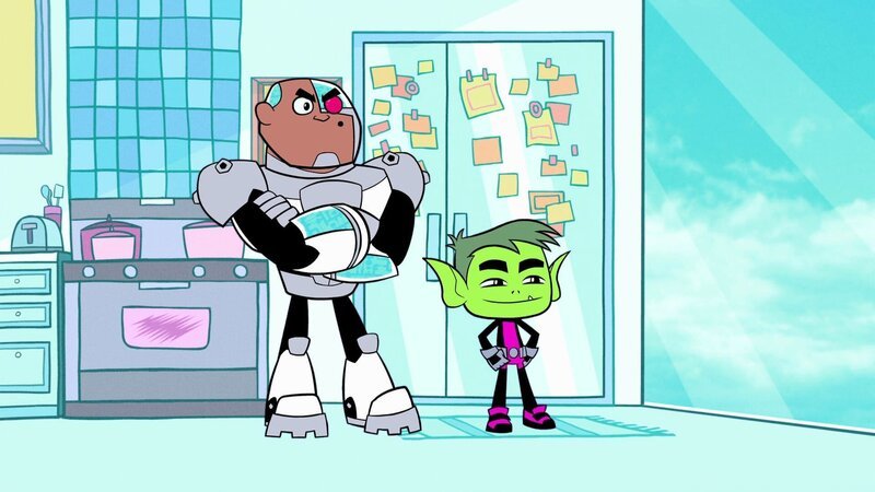 v.li.: Cyborg, Beast Boy – Bild: Warner Bros. Entertainment Inc.