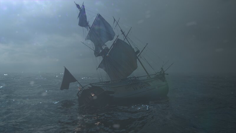 Schiff im Nebel. – Bild: National Geographic