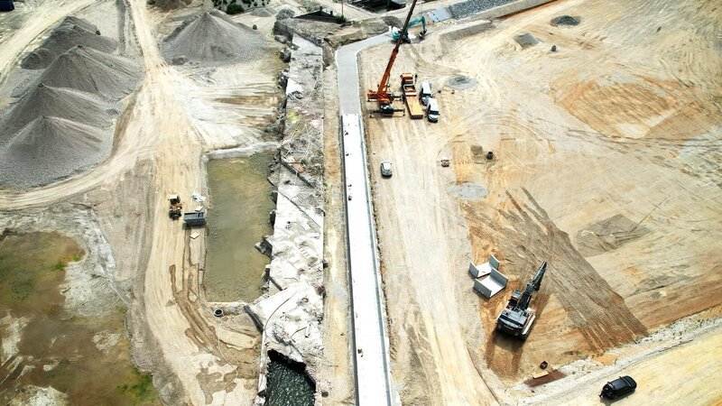 Baustelle während der Bauarbeiten – Bild: Warner Bros. Discovery