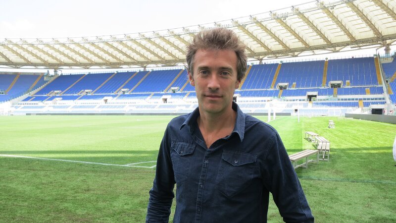 Rome, Lazio, Italy – Dallas Campbell in the Stadio Olimpico in northern Rome, Italy – Bild: The National Geographic Channel