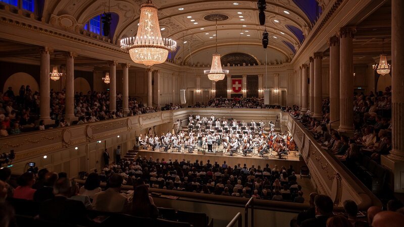 Swiss National Orchestra am 1. August 2025 – Bild: SRF/​Swiss National Orchestra