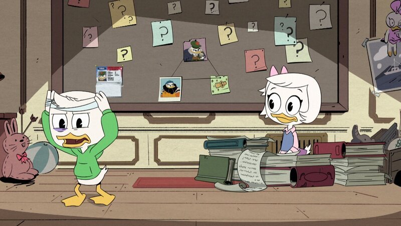 L-R: Louie Duck, Webbigail Vanderquack. – Bild: Disney+