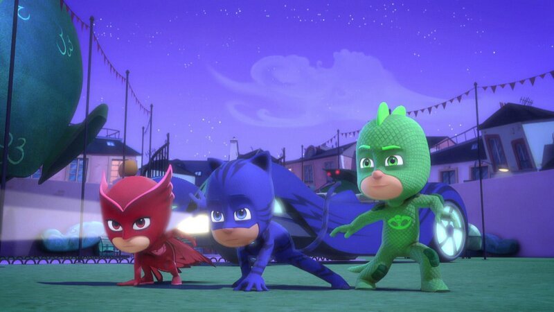 First from the left: Amaya, First from the right: Gekko – Bild: The Walt Disney Company Germany