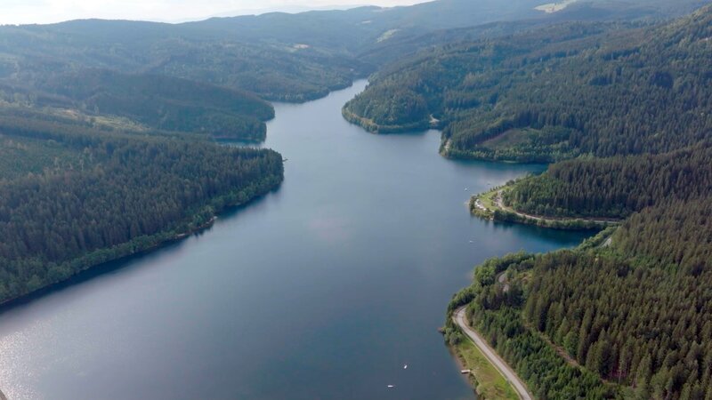 Stausee Soboth. – Bild: ORF / REINDL Stausee Soboth. – Bild: ORF / REINDL
