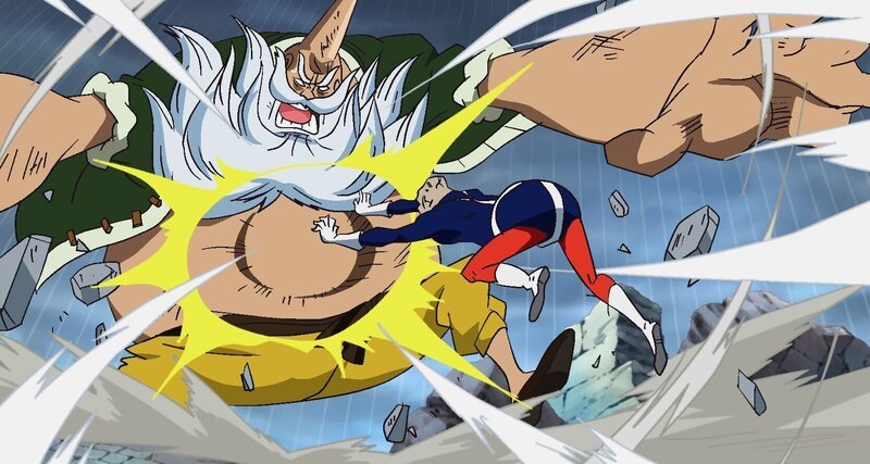 Chinjao (l.); Lao G (r.) – Bild: Eiichiro Oda/​Shueisha, Toei Animation