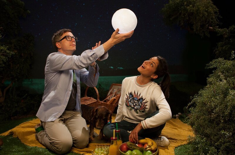 Himmlische Erlebnisse gibt es heute bei „Wissen macht Ah!“ mit Clarissa und Ralph. – Bild: WDR/​Thorsten Schneider