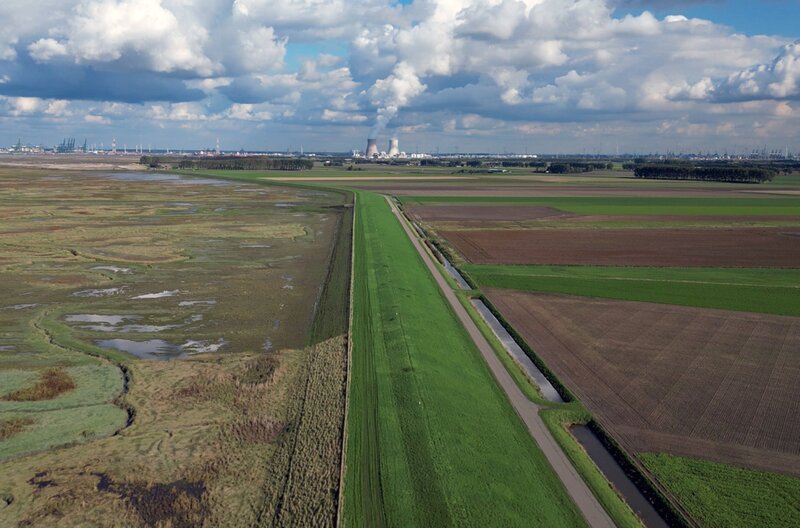 Feld in Belgien: Zunehmende Flächennutzung laugt die Böden aus. – Bild: Les Films d’ici