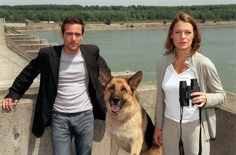 Alexander Pschill (Marc Hoffmann), Elke Winkens (Niki Herzog). – Bild: ORF 1