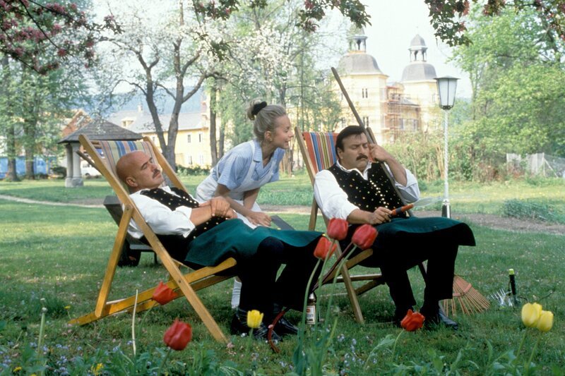 Otto W. Retzer (Josip), Adolf Peichl (Malec). – Bild: ORF 2