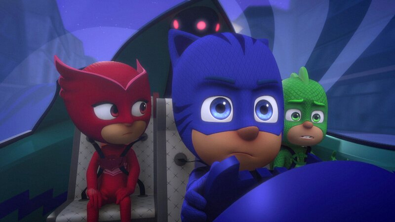 L-R: Owlette, Catboy, Gekko – Bild: Disney