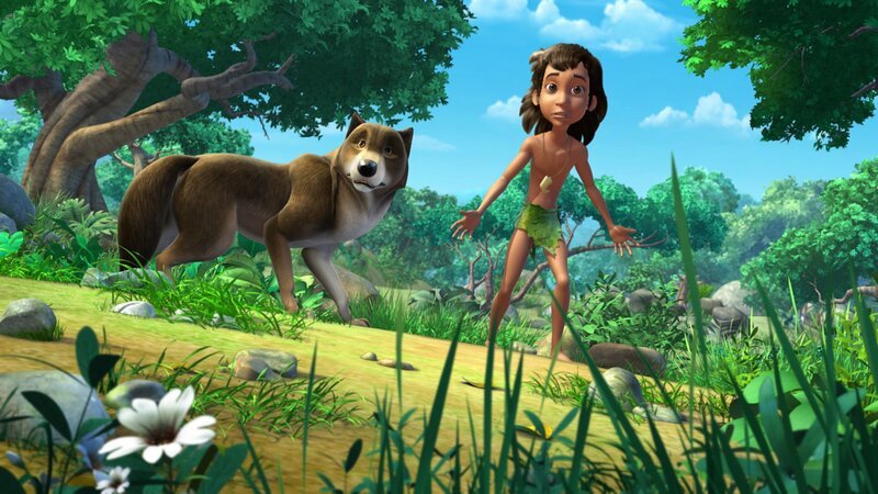 Mogli hilft Bala seine Schwester Lali wieder zu finden. – Bild: ZDF/​DQ Entertainment