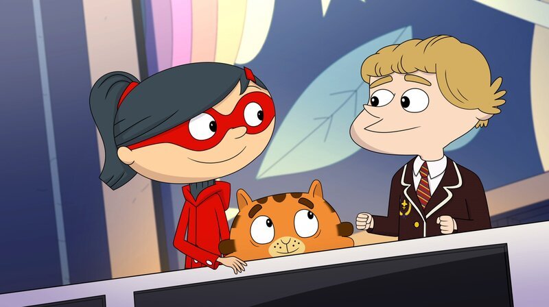 Der Millionärssohn Richie Reich will auch Detektiv spielen. – Bild: WDR/​Cyber Group Studios/​KD Productions Toons&Games – Televisió De Catalunya