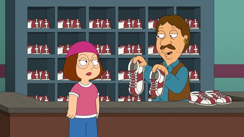 Meg Griffin (l.); Bruce (r.) – Bild: © 2020⁠–⁠2021 Twentieth Century Fox Film Corporation. All rights reserved
