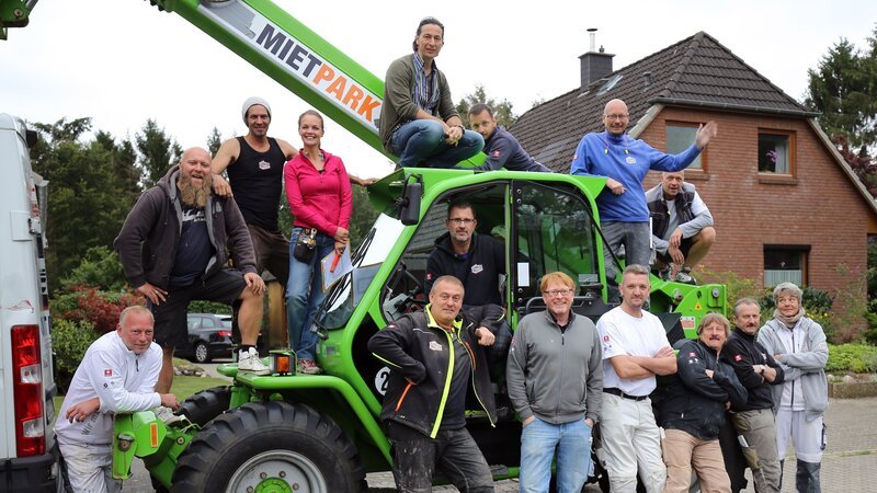 Das Team von Zuhause im Glück ist voller Tatendrang – Bild: RTL II