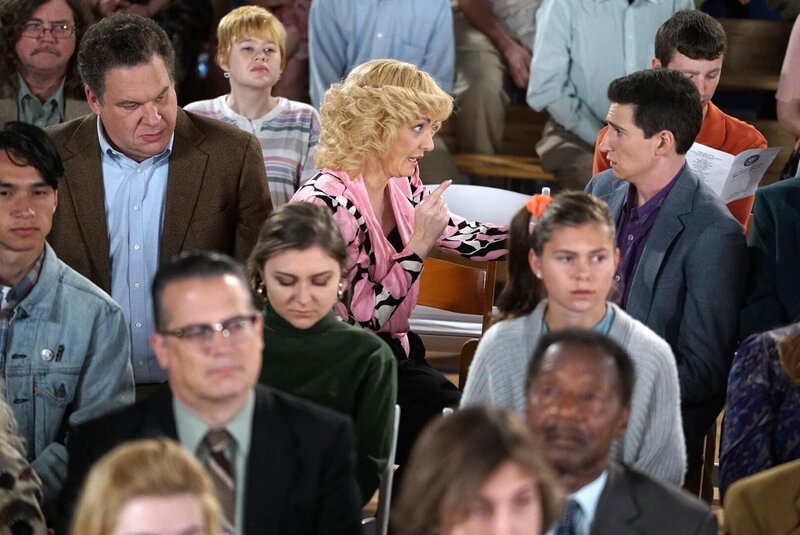 (v.l.n.r.) Murray Goldberg (Jeff Garlin); Beverly Goldberg (Wendi McLendon-Covey); Geoff Schwartz (Sam Lerner) – Bild: Sony Pictures Television Inc. /​ Eric McCandless