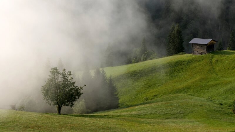 Morgenstimmung in Obergail. – Bild: ORF Morgenstimmung in Obergail. – Bild: ORF