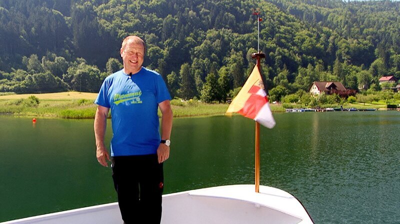 Harry Prünster am Ossiacher See. – Bild: ORF