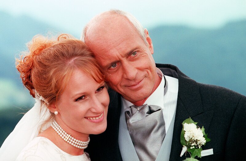 Nicole R. Beutler (Fanny Hofer), Heinz Trixner (Vinzenz Strobel). – Bild: ORF/​Johannes