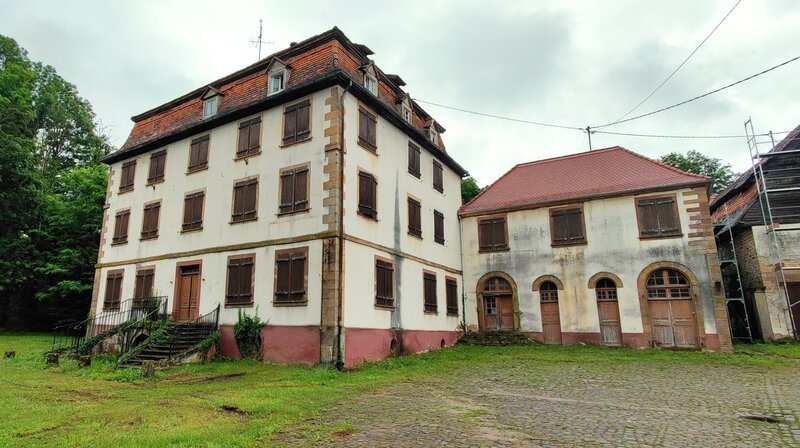 Château Le Bel in Merkwiller-Pechelbronn. – Bild: SWR/​Thomas Keck
