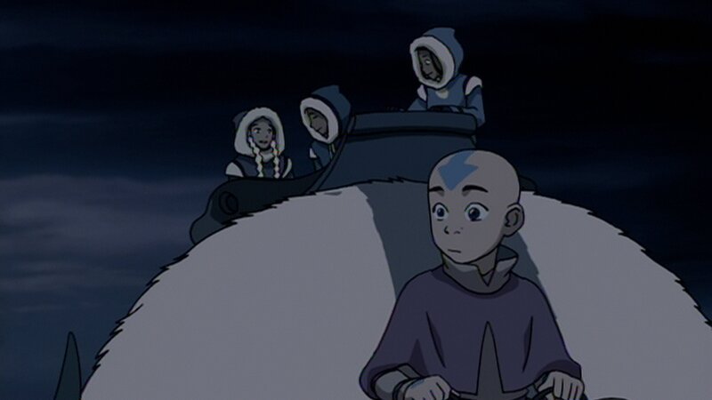 Aang (vorne) – Bild: Nicktoons UK