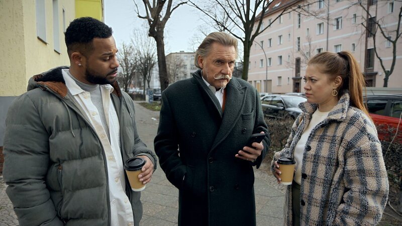 (v.l.n.r.) Ben Handke; Ingo Lenßen; Sarah Grüner – Bild: Sat.1