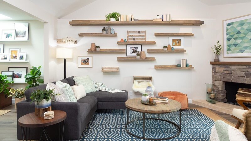 The Jusko shelves double as a cat playground, as seen on HGTV’s  Hidden Potential. – Bild: Discovery, Inc.