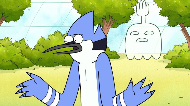 L-R: Mordecai, Hi Five Ghost – Bild: HBO