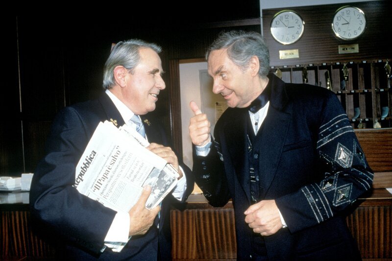 Harald Juhnke (Eddy Castelli /​ Frank Hofmann, re.). – Bild: ORF 2