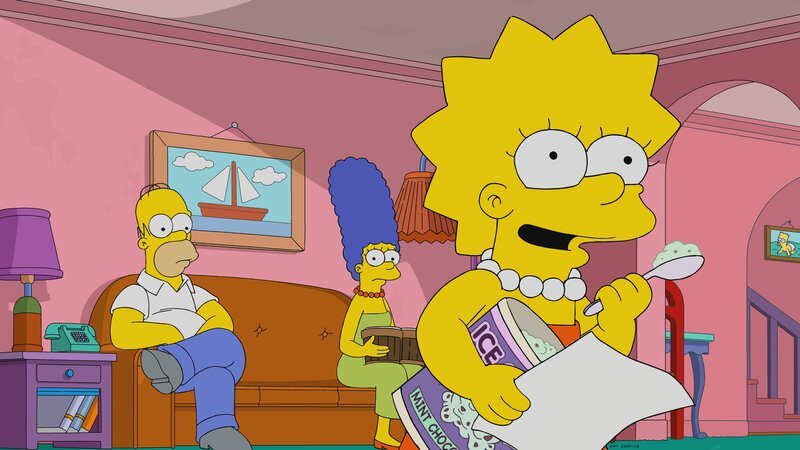 (v.l.n.r.) Homer; Marge; Lisa – Bild: Twentieth Century Fox Film Corporation and its related entities. All rights reserved