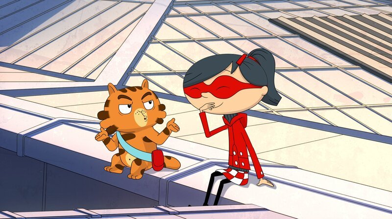 Der neue Fall ist Jean Cat suspekt. – Bild: WDR/​Cyber Group Studios/​KD Productions Toons&Games – Televisió De Catalunya