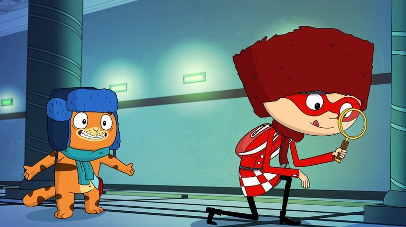 Eine heiße Spur in der Moskauer U-Bahn-Stationen? – Bild: WDR/​Cyber Group Studios/​KD Productions Toons&Games – Televisió De Catalunya