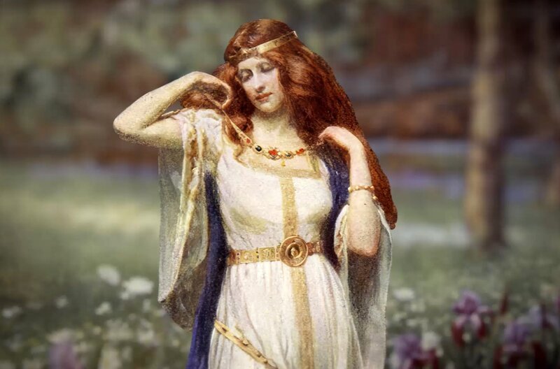Nachdem durch den Angriff der Wanen der Schutzwall um das Reich der Götter eingestürzt ist, bietet sich ein geheimnisvoller Baumeister zum Wiederaufbau an, verlangt dafür aber die Hand der schönen Freya. – Bild: Rosebud Productions /​ Rosebud Productions