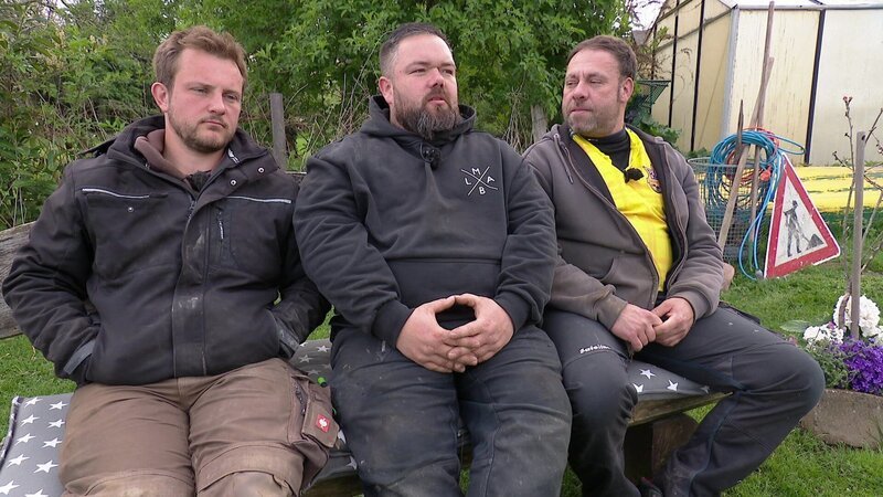 L-R: Luis Roeder, Michael Westerburg und Claus Scholz – Bild: VOX