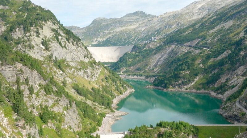 Kölnbreinsperre + Speicher Galgenbichl. – Bild: ORF / Kurt Reindl Kölnbreinsperre + Speicher Galgenbichl. – Bild: ORF / Kurt Reindl