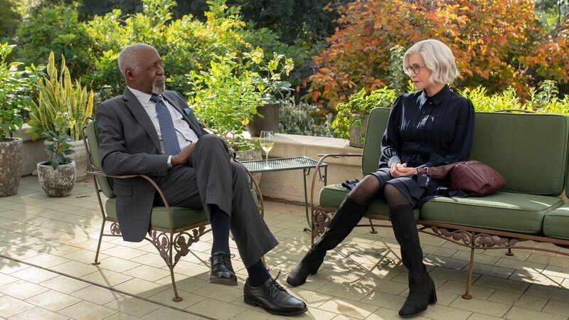 Ralph (Richard Roundtree) und Claire (Jane Fonda) – Bild: Moving On Productions, LLC Ralph (Richard Roundtree) und Claire (Jane Fonda) – Bild: Moving On Productions, LLC