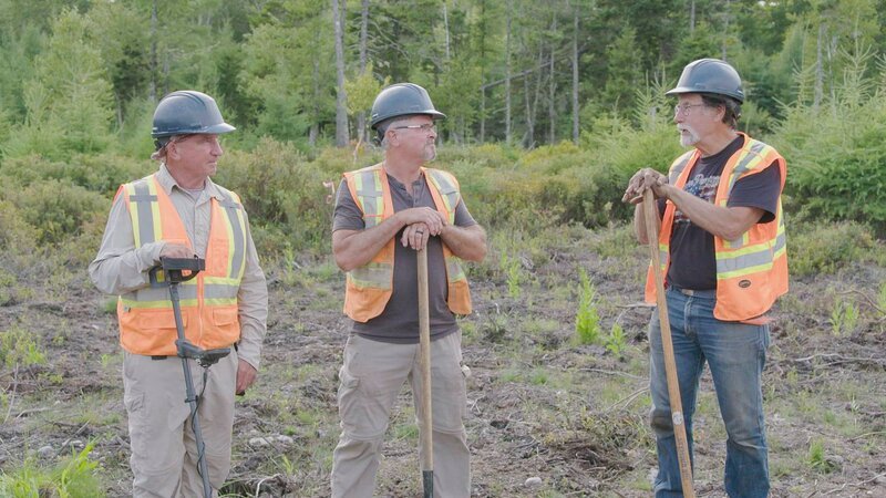 L – R: Gary Drayton, Terry Matheson, Rick Lagina – Bild: uklib /​ THE HISTORY CHANNEL /​ Prometheus Entertainment