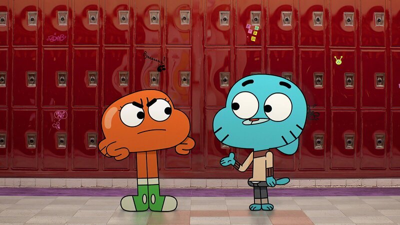 L-R: Darwin und Gumball – Bild: HBO