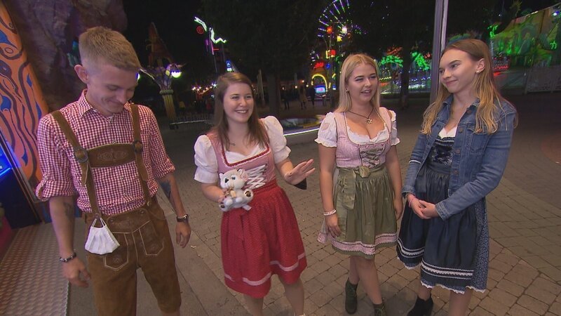 Besucher Wiener Prater – Bild: ATV